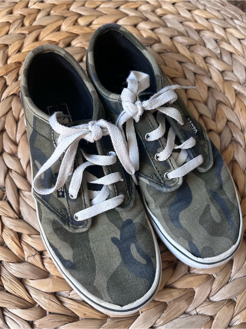 Kids Camo Vans